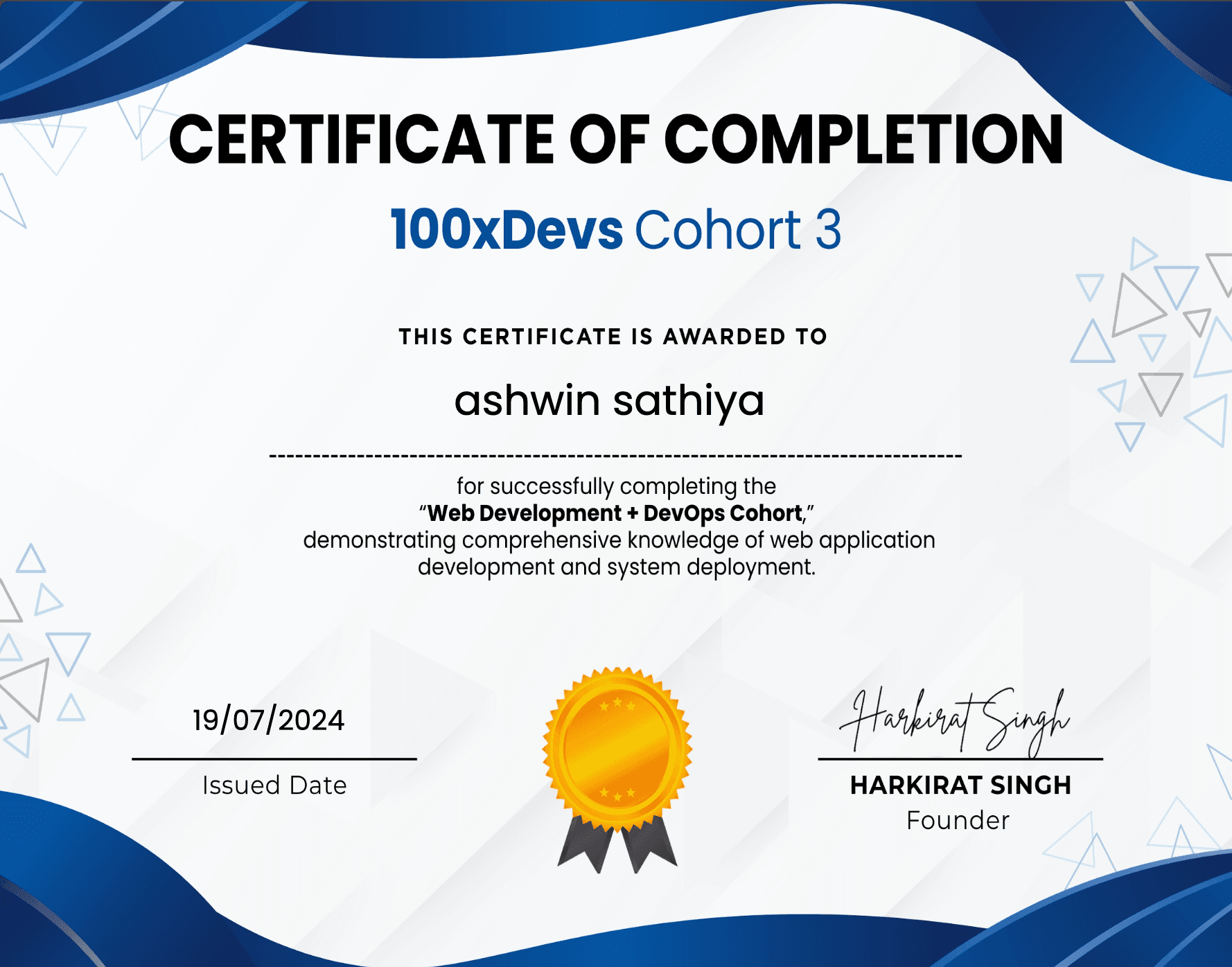 100x Developer
